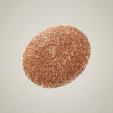 Copper Pot Scrubber - Non-Scratch Kitchen Scourer (3.25")