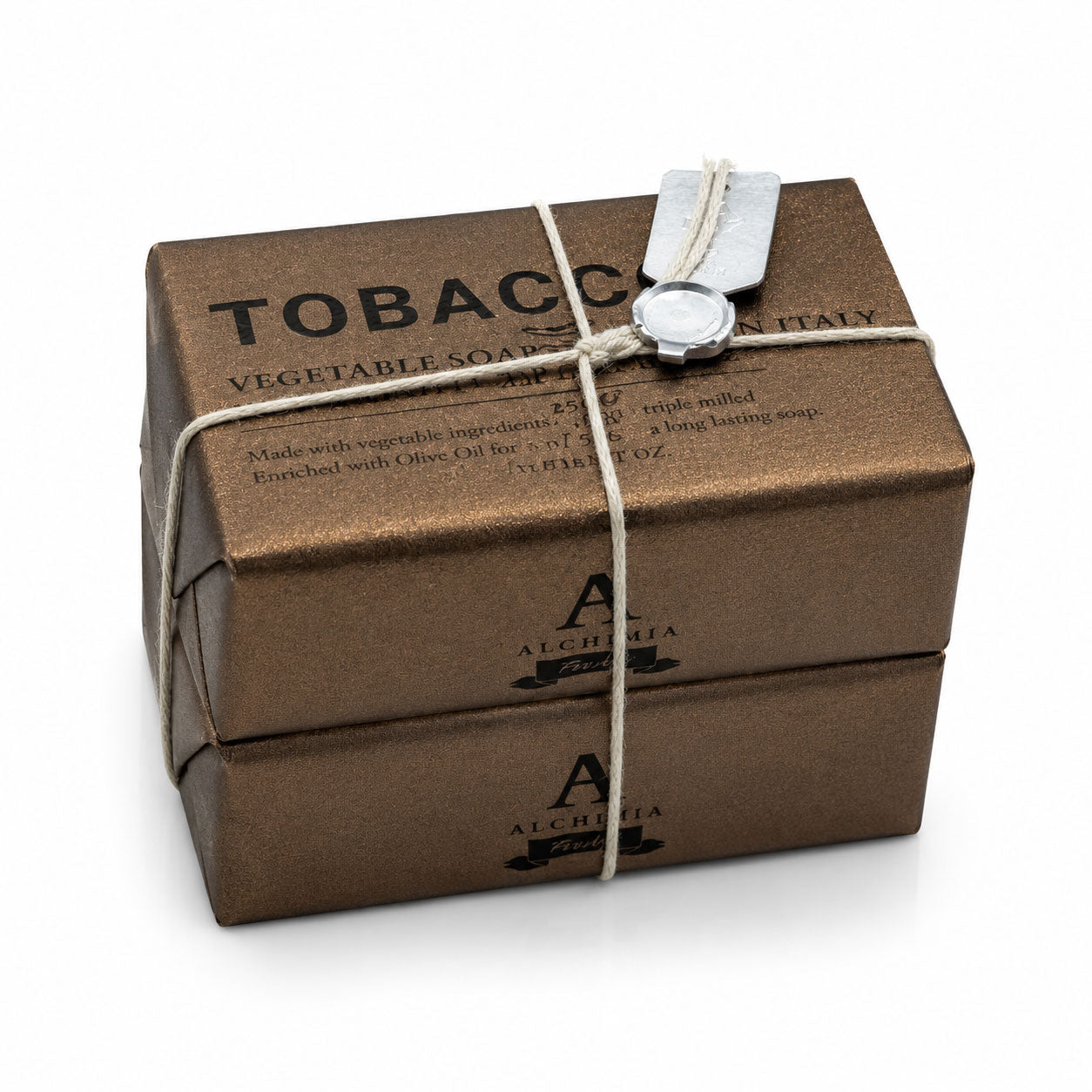 alchimia soap tobacco Soap's liquid fragrances ORANGE Alchimia soaps can also be used as a perfume for small places such as cupboards and drawers Due to the long maturation and hardening Alchimia Tobacco Bar Soap for