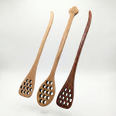 Bamboo Honey Dipper — 7" Wooden Honey Spoon | Sustainable Wooden Serving Stick