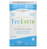 Tru Earth Laundry Strips Platinum - 32 Loads