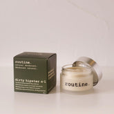 routine Dirty Hipster No.1 Natural Deodorant — Aluminum-Free Jar with Pure Patchouli Scent