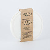 organic bamboo reusable washable nursing pads (2 pairs)