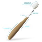 RADIUS Source Brush - Adult Toothbrush with Replaceable Head