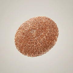 Copper Pot Scrubber - Non-Scratch Kitchen Scourer (3.25")