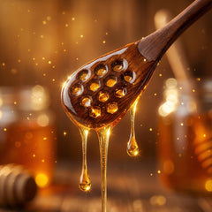 Bamboo Honey Dipper — 7" Wooden Honey Spoon | Sustainable Wooden Serving Stick