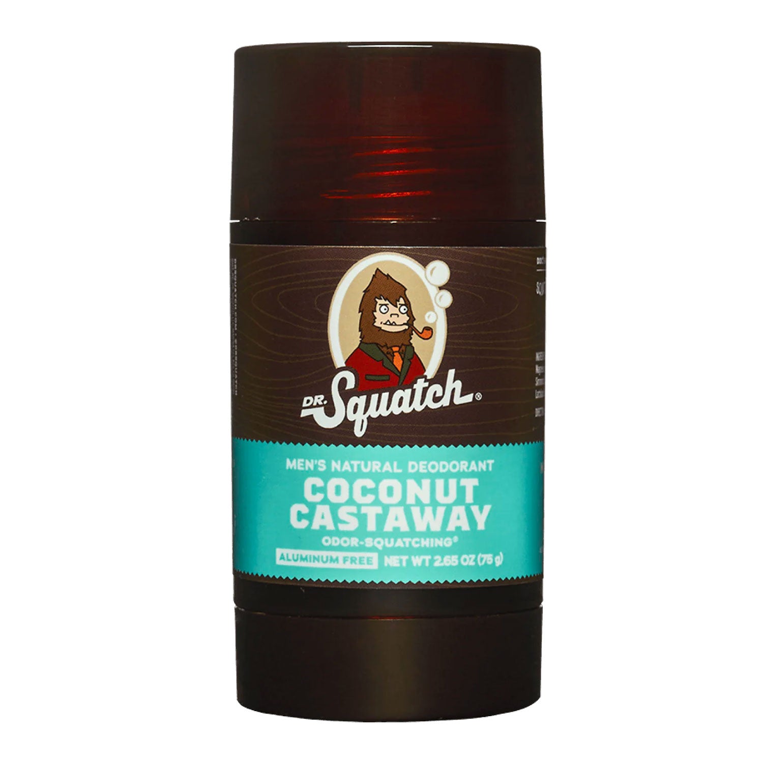 Dr. Squatch All Natural Deodorant for Men - Coconut Castaway