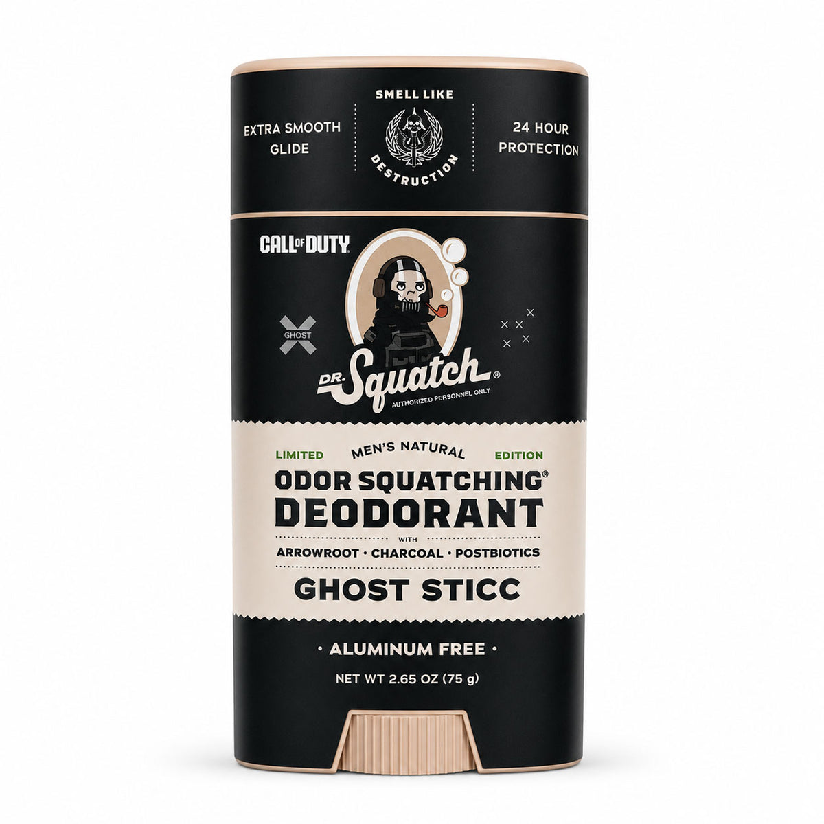 Dr. Squatch x Call of Duty Limited Edition Deodorant – Ghost Sticc