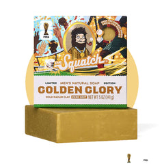 Dr. Squatch Golden Glory Bar Soap — FIFA World Cup 2026 Edition