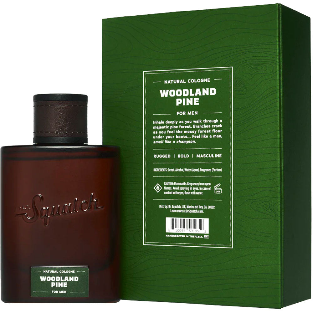 Dr. Squatch All Natural Cologne for Men - Woodland Pine