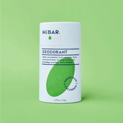 HiBAR Deodorant – Fresh Rain & Cucumber, Aluminum‑Free, Plastic‑Free