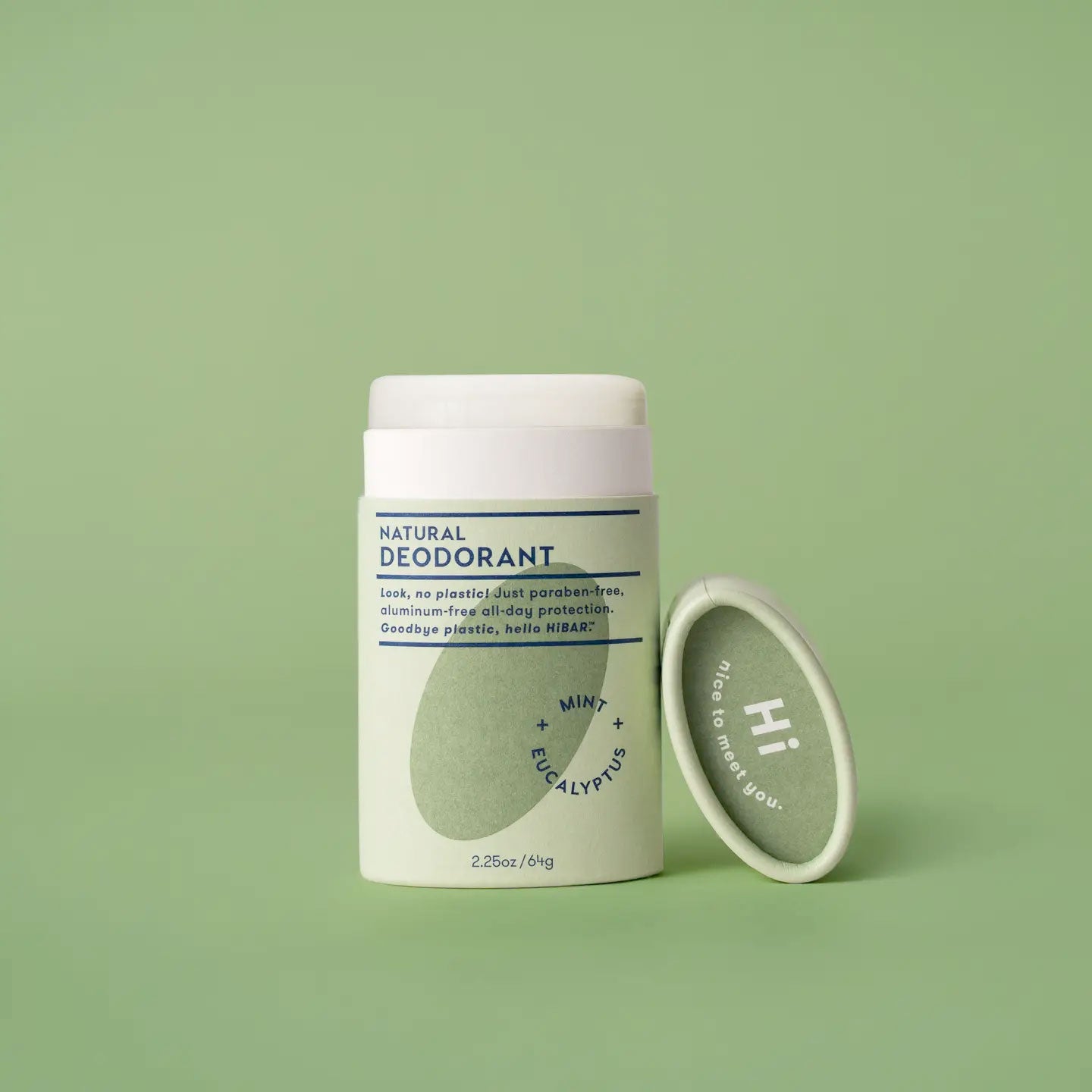 HiBar plastic-free deodorant - mint and eucalyptus