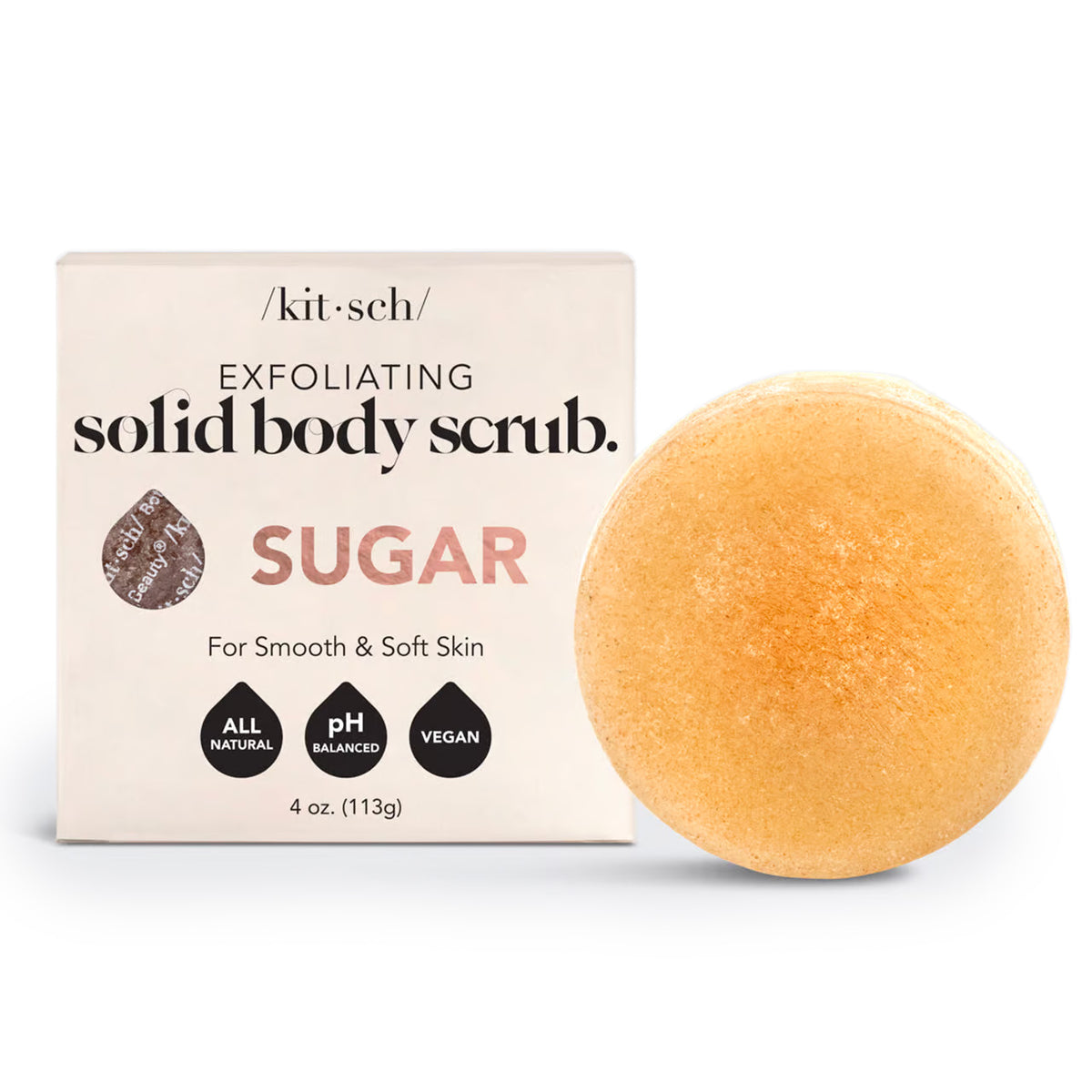 kitsch - Exfoliating Sugar Body Scrub Bar