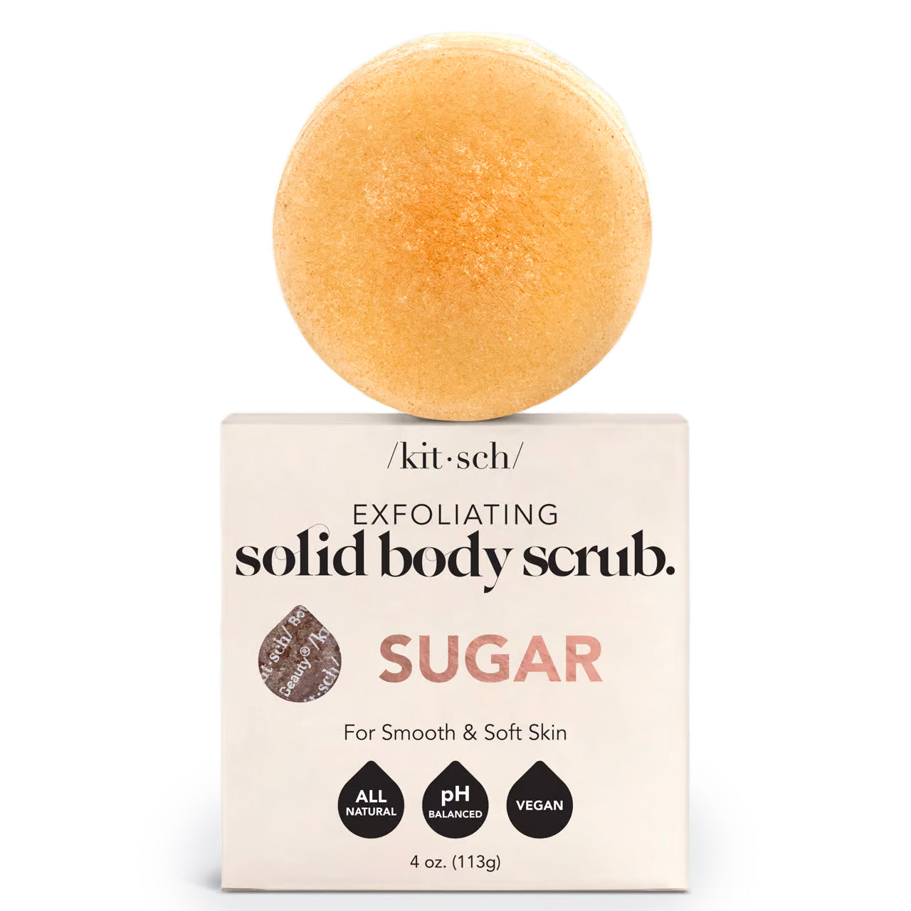 kitsch - Exfoliating Sugar Body Scrub Bar