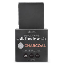 kitsch - Charcoal Detoxifying Body Wash Bar