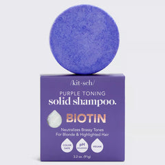 kitsch - Purple Shampoo Bar with Biotin for Toning