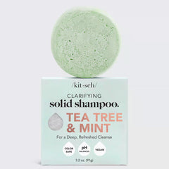 kitsch - Tea Tree + Mint Clarifying Shampoo Bar