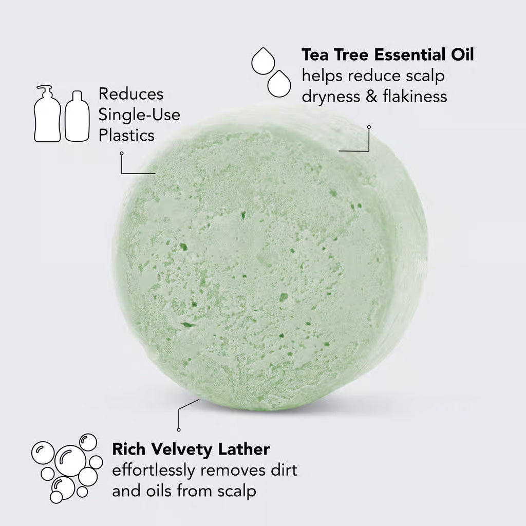 kitsch - Tea Tree + Mint Clarifying Shampoo Bar