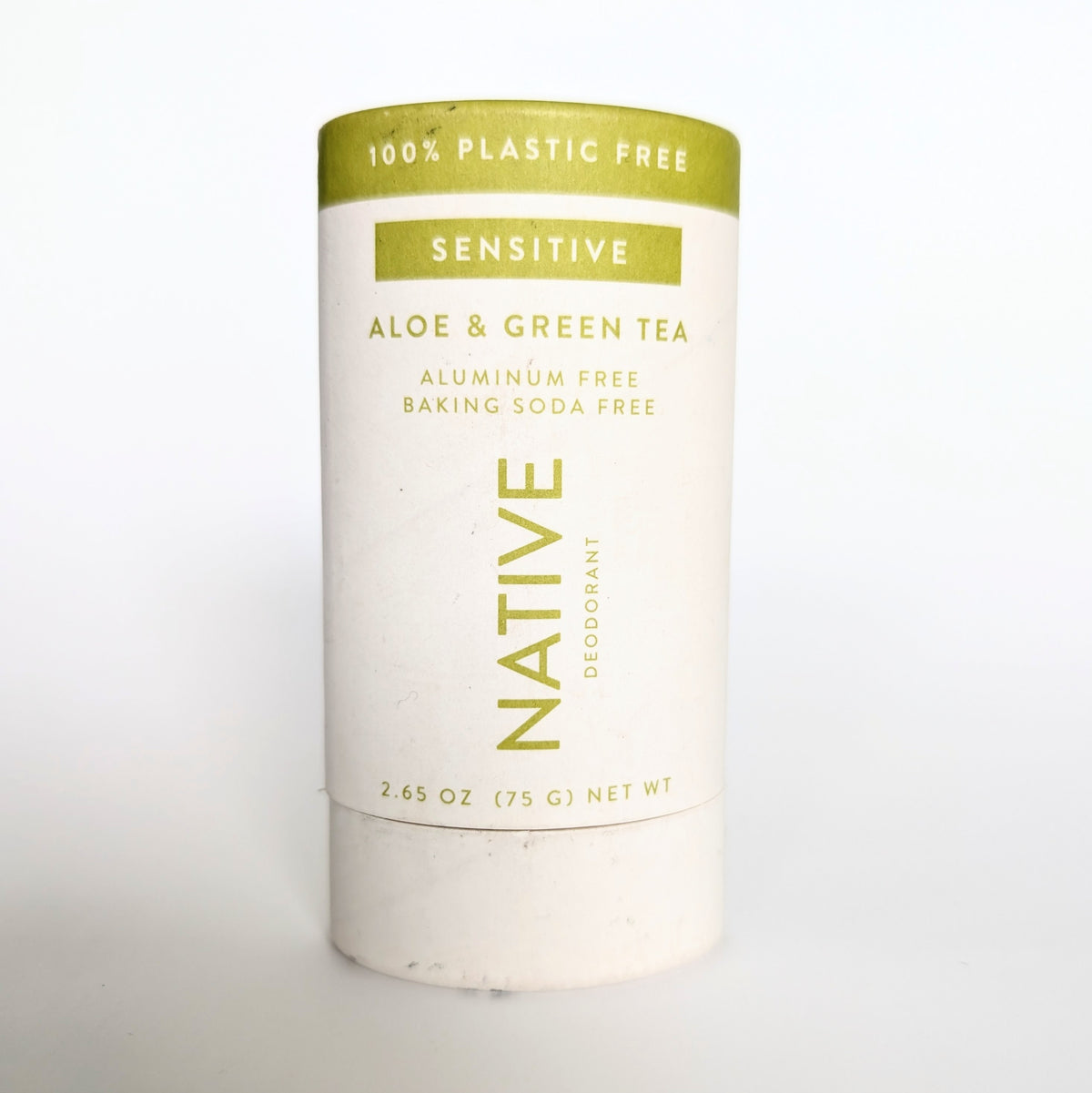 Native Sensitive - Aloe & Green Tea | Plastic-Free | Imperfect Packaging | Sale