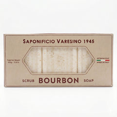 Saponificio Varesino 1945 Bourbon Scrub Soap Gift Set 🇮🇹