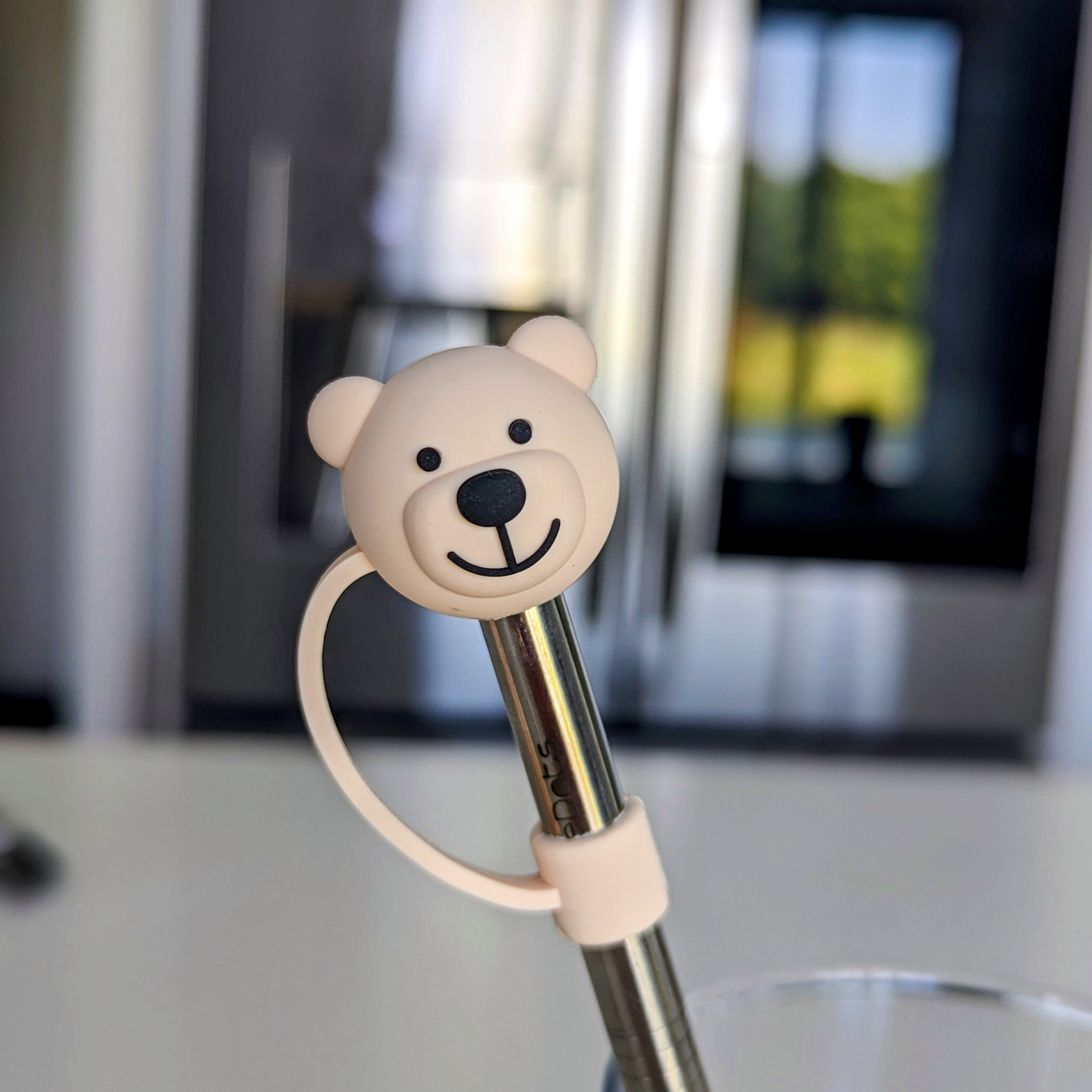 Silicone Straw Covers - Make Your Drinks Fun | Cute Animals