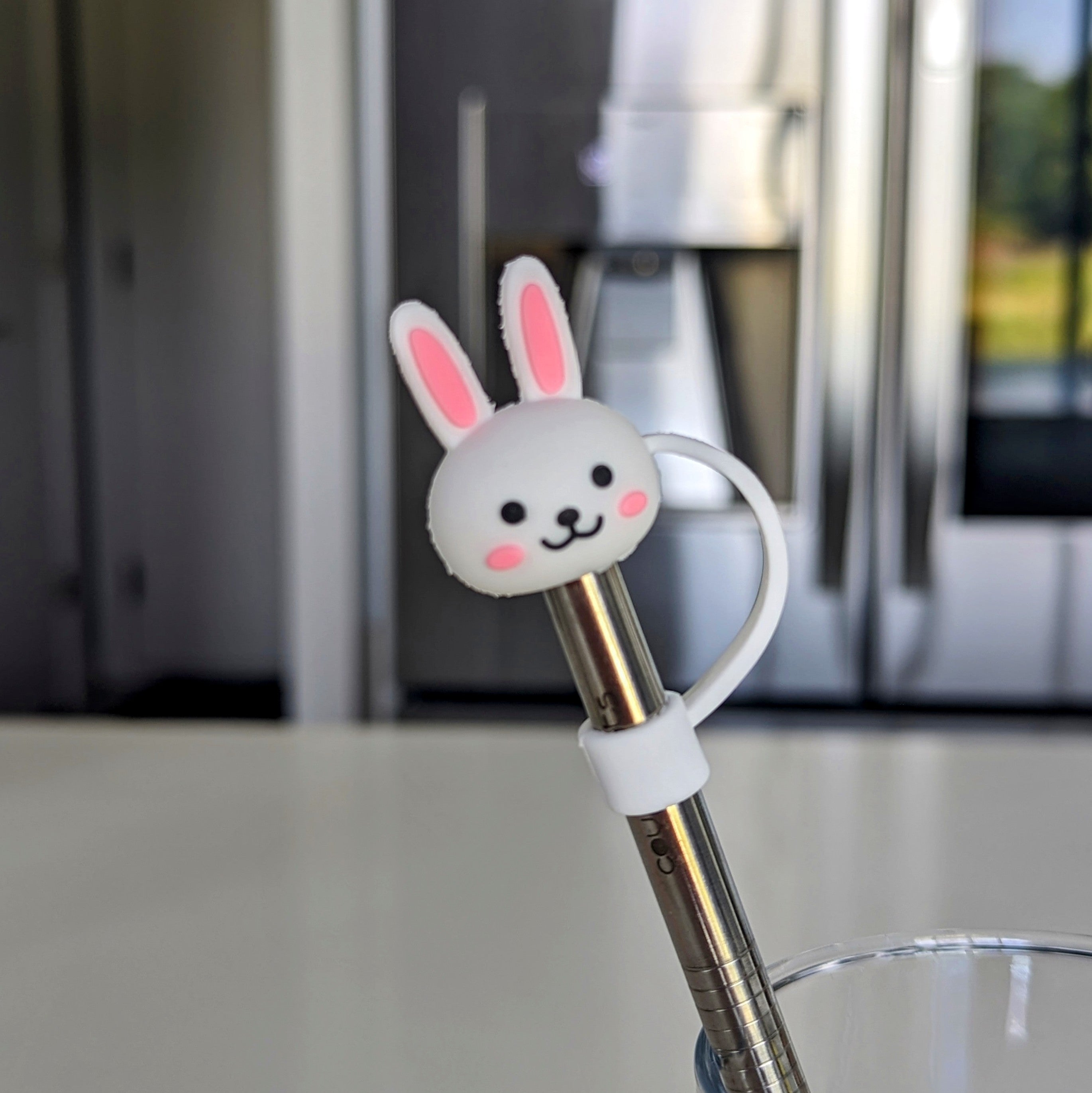 Silicone Straw Covers - Make Your Drinks Fun | Cute Animals