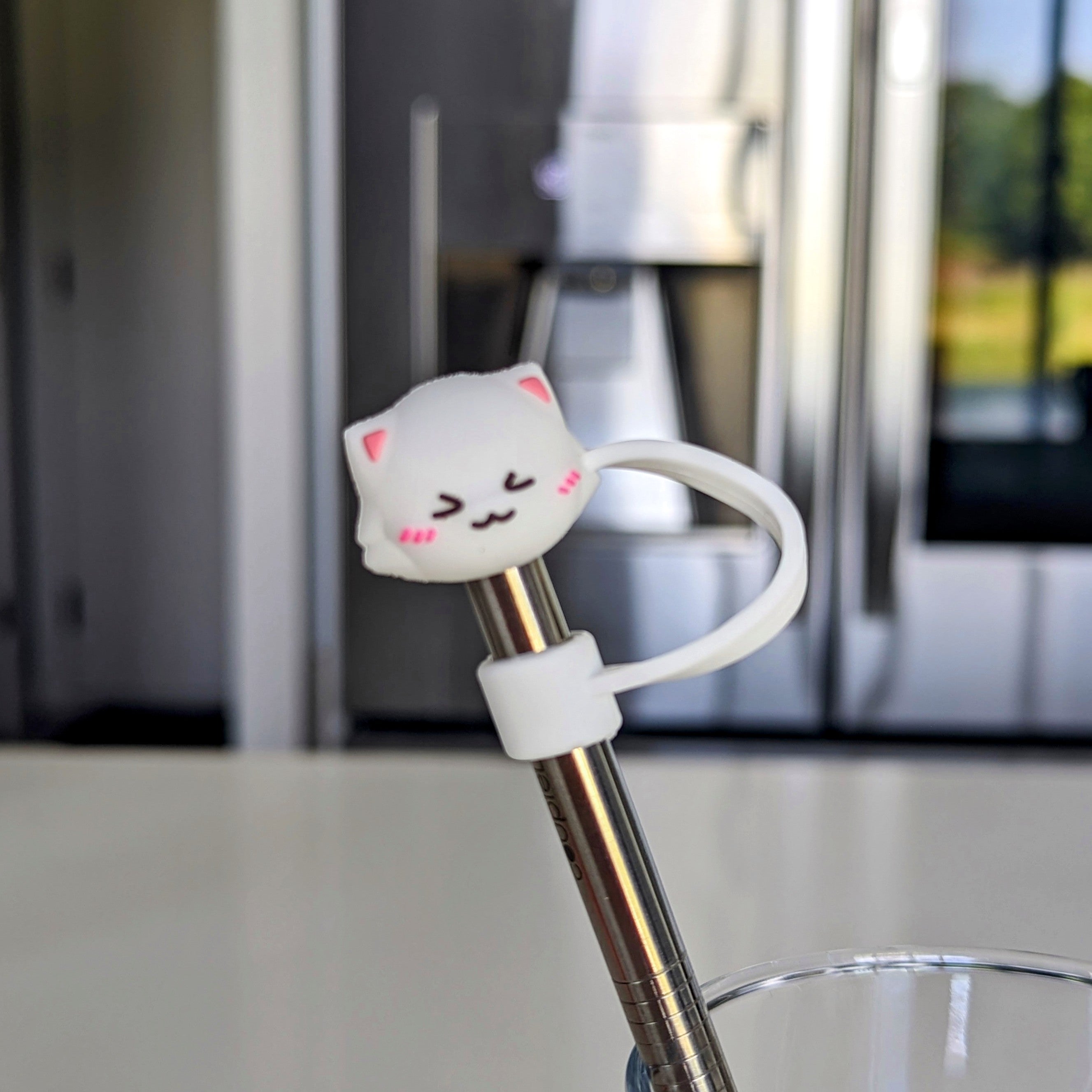 Silicone Straw Covers - Make Your Drinks Fun | Cute Animals