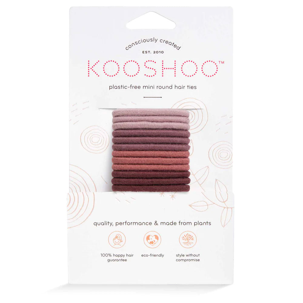 Kooshoo  Plastic-Free Round Hair Ties