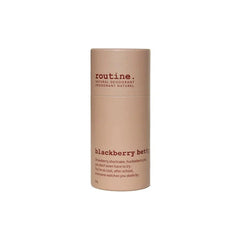 routine Blackberry Betty deodorant on a white background