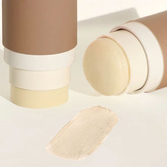 Close-up of a swipe of Blackberry Betty deodorant showing its soft texture and pale colour.