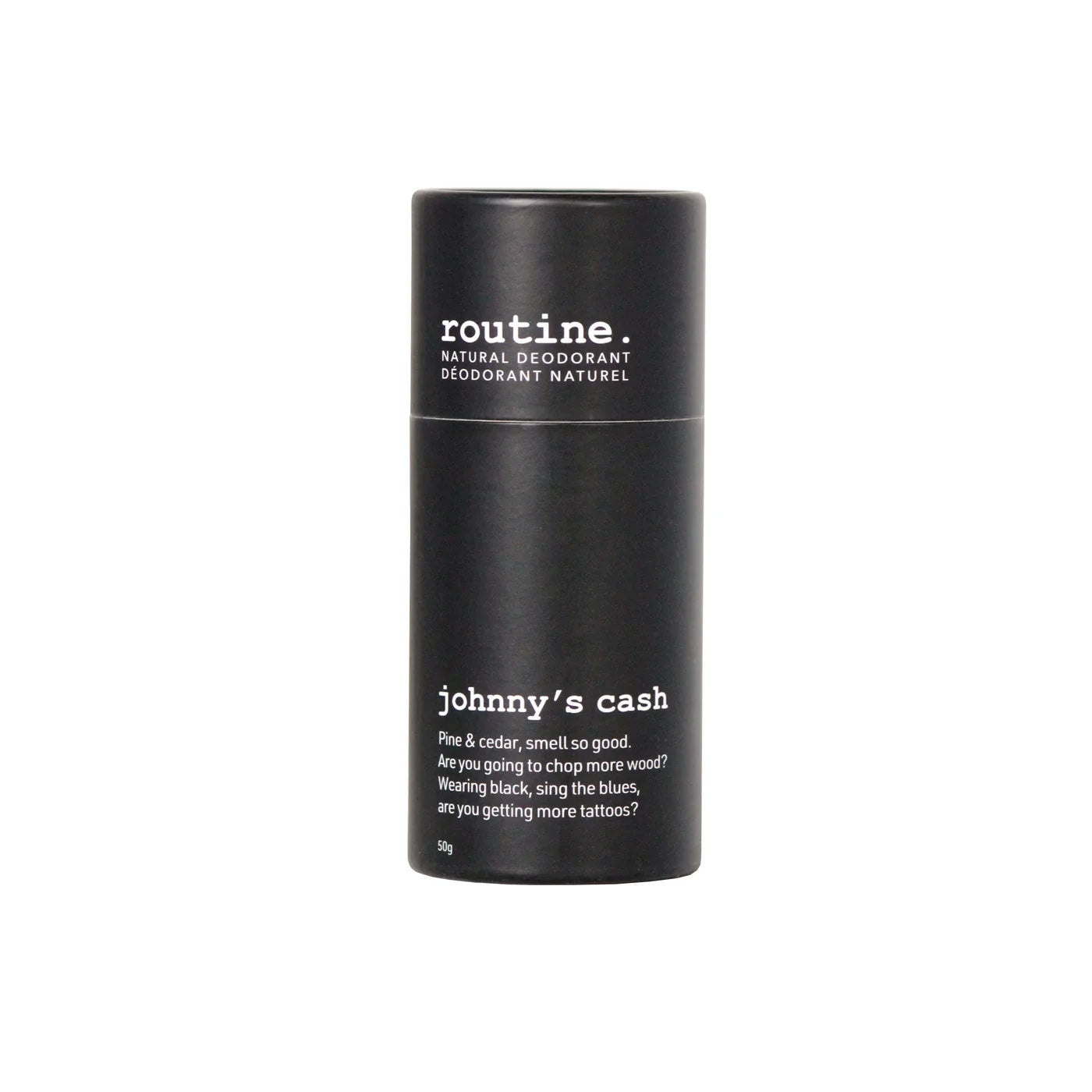 Routine Johnny’s Cash Deodorant – Baking Soda Free, Magnesium-Based 50g