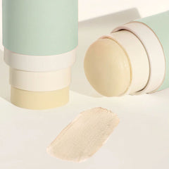 2 routine Lucy in the sky deodorants on a table and a deodorant smudge