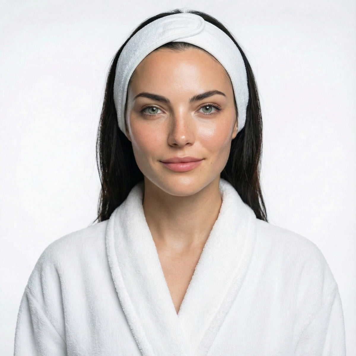 Adjustable Microfiber Spa Headband – Ultra-Soft Hair Wrap for Skincare