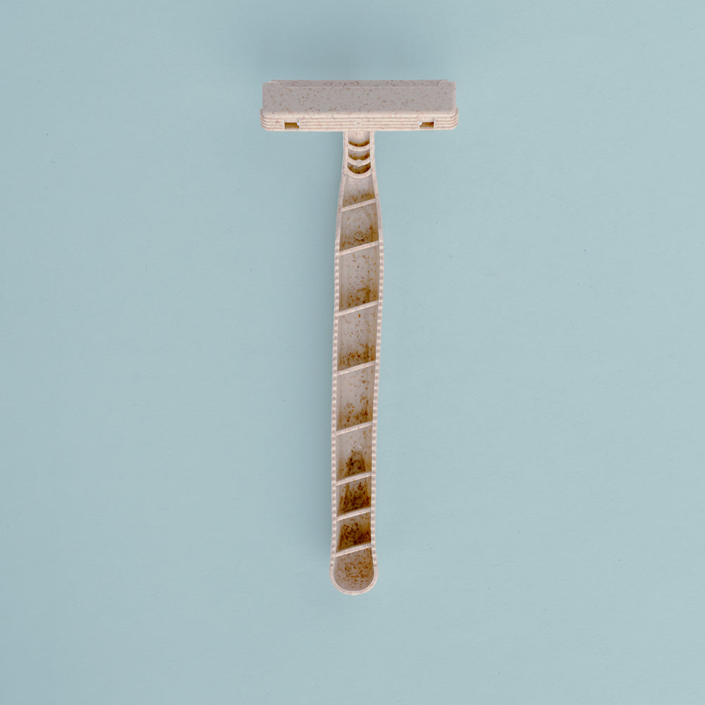 Biodegradable Razors Made from Wheat Straw - Set of 6 – EcoFreax