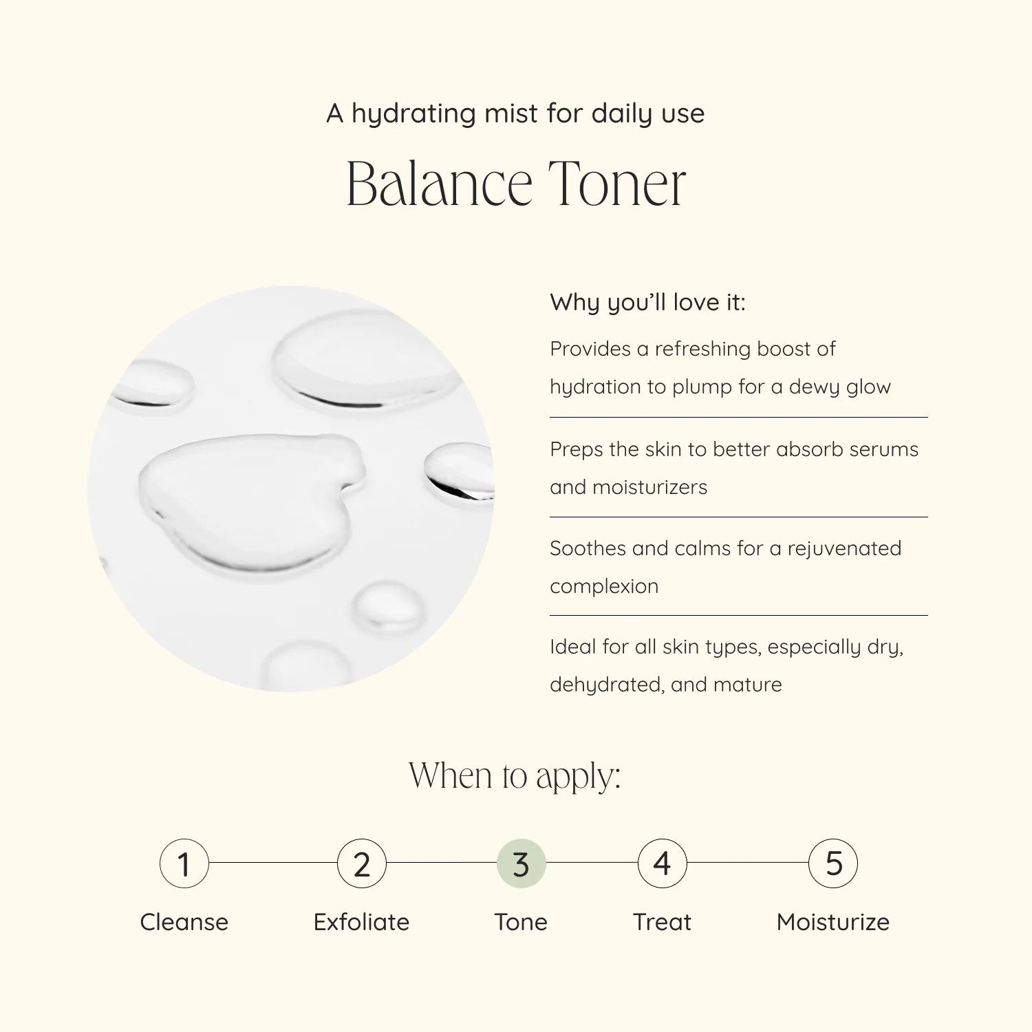 BALANCE germanium and orange blossom face toner