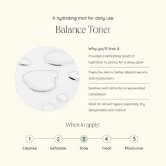 BALANCE germanium and orange blossom face toner