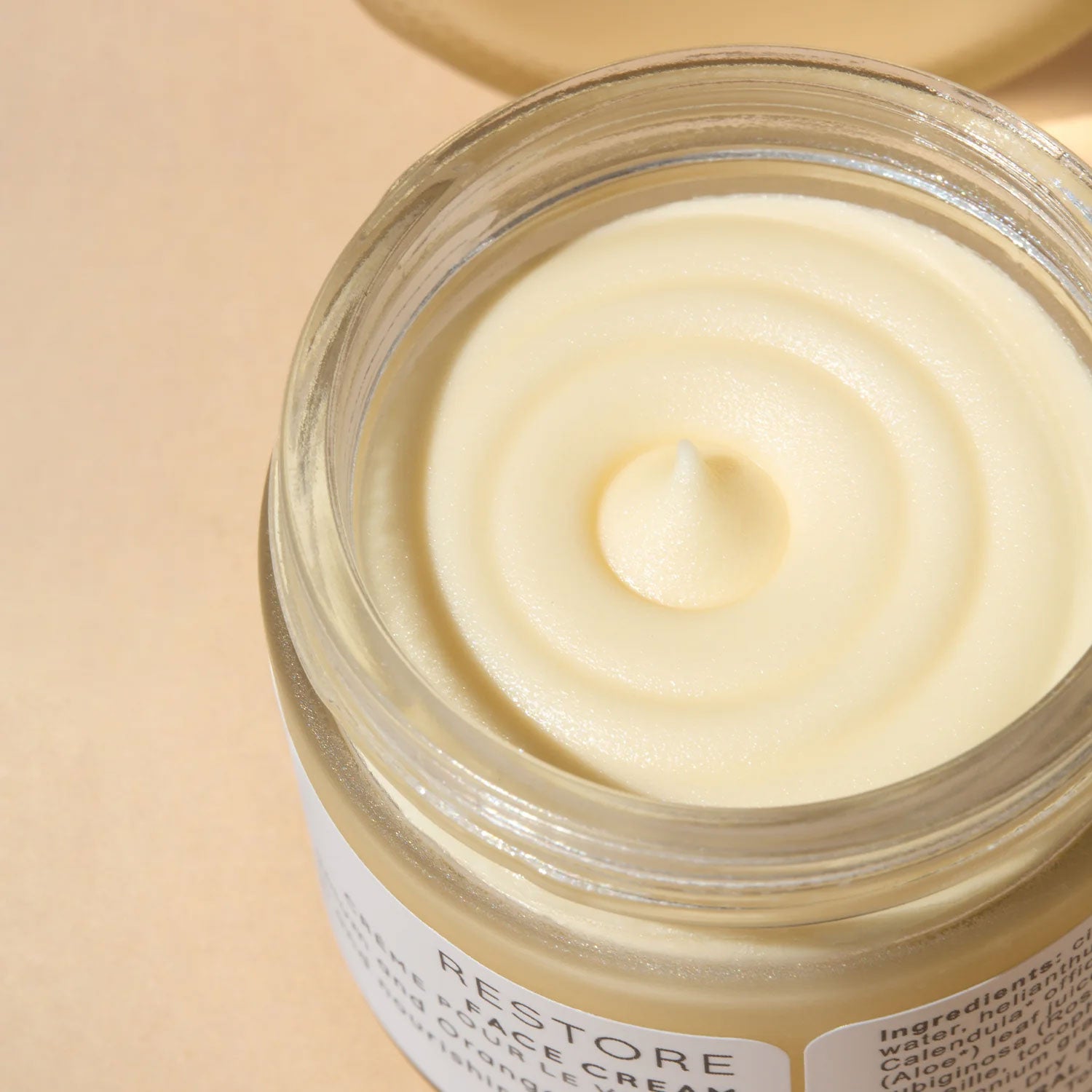 wildcraft restore face cream open jar