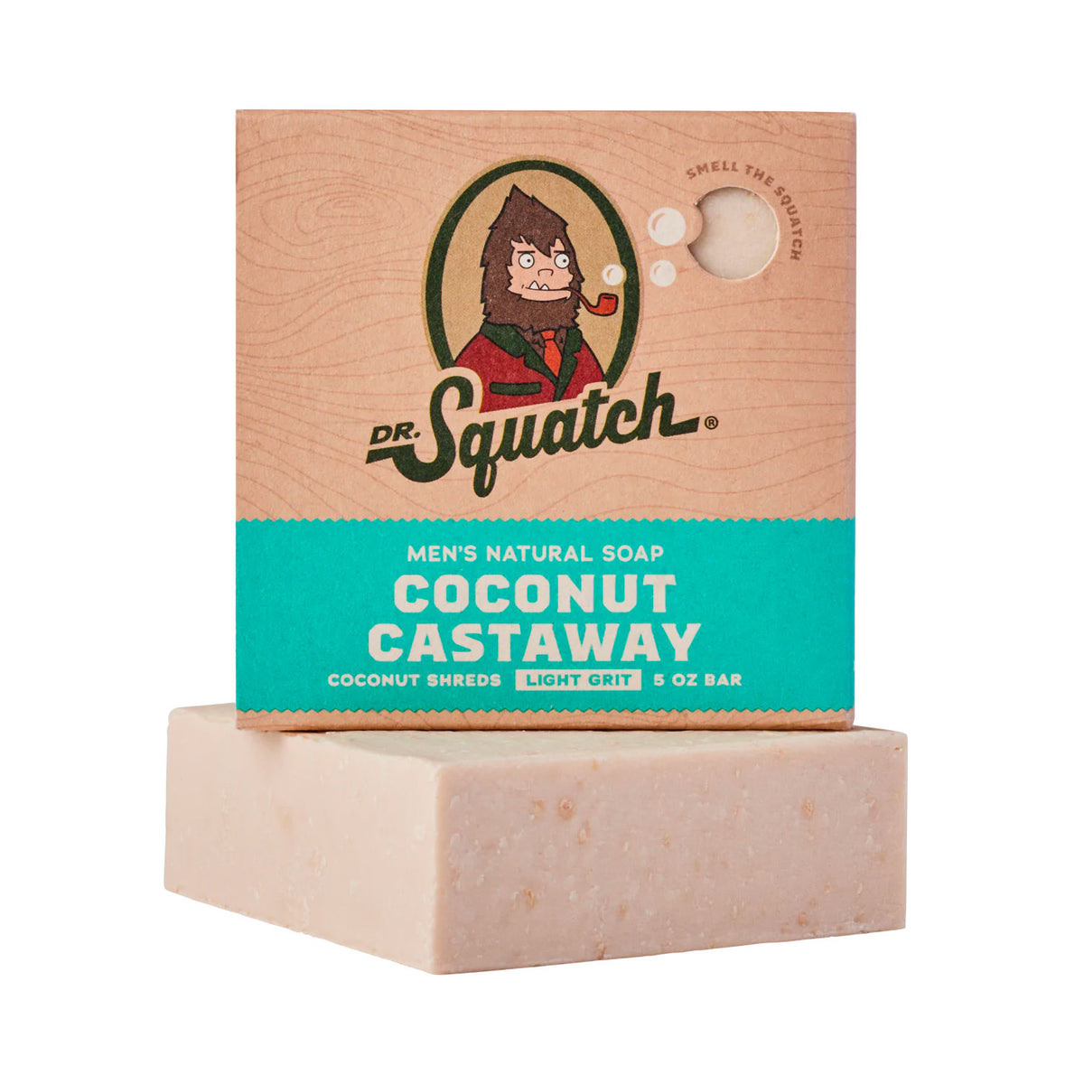 Dr. Squatch All Natural Bar Soap for Men - Coconut Castaway