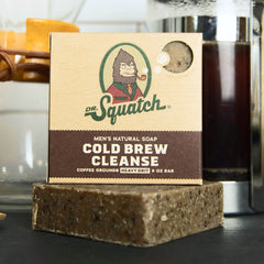 Dr. Squatch All Natural Bar Soap for Men - Cold Brew Cleanse