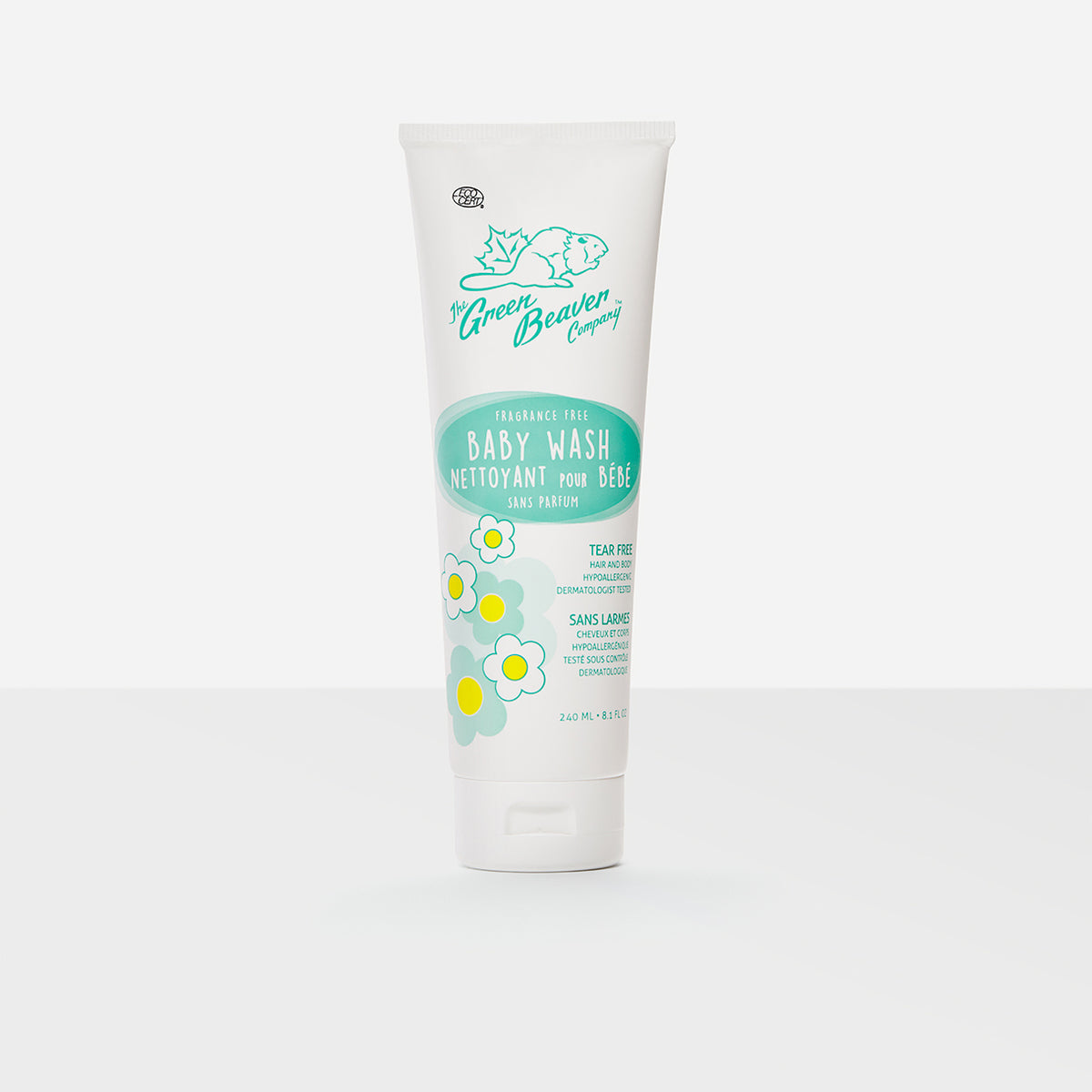 hypoallergenic natural baby wash - fragrance free