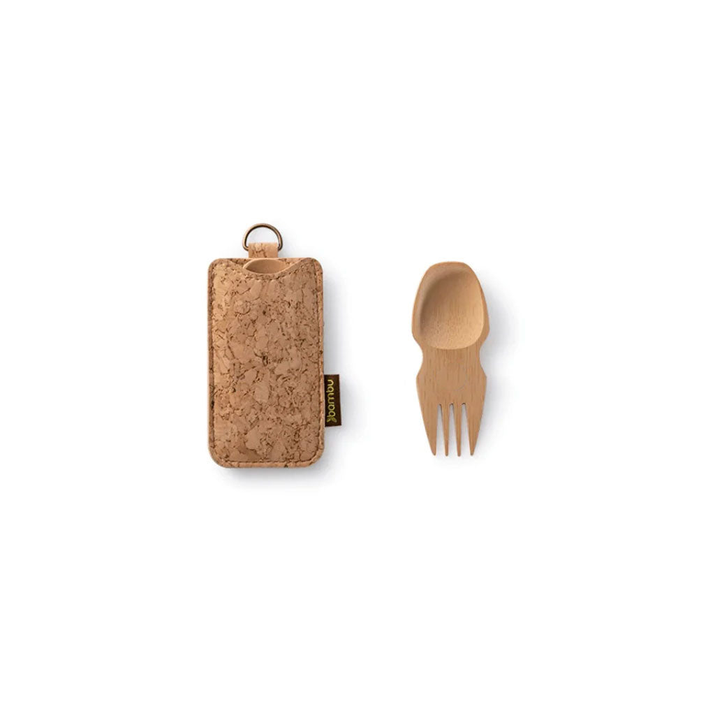 Bamboo Spork Set: Spork & Cork | BAMBU