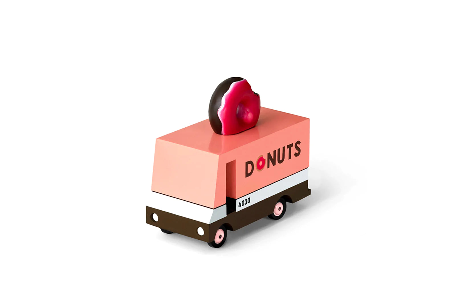 candylab donut van - wooden toy car