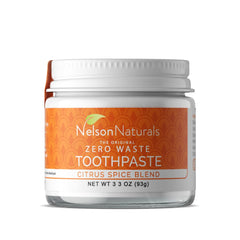 nelson naturals - citrus spice blend  natural organic toothpaste