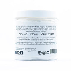 organic body butter - cocoanut | parkdale butter