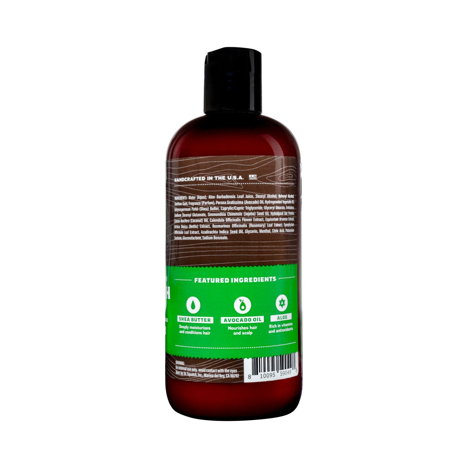 Dr. Squatch All Natural Conditioner for Men - Cool Fresh Aloe