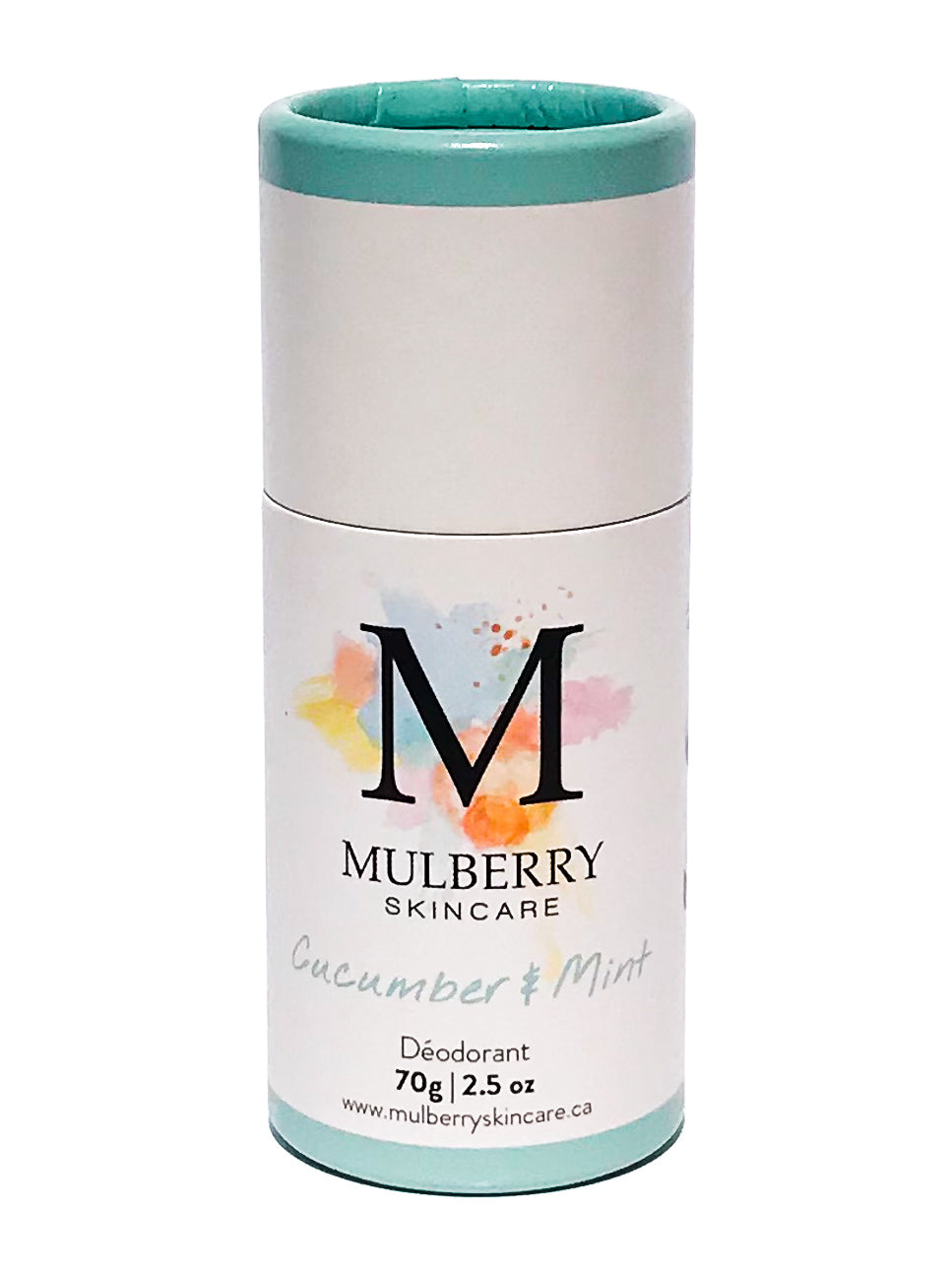 all natural deodorant - cucumber & mint | mulberry skincare