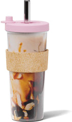 24 oz Leakproof, Reusable Boba Cup and Smoothie Tumbler