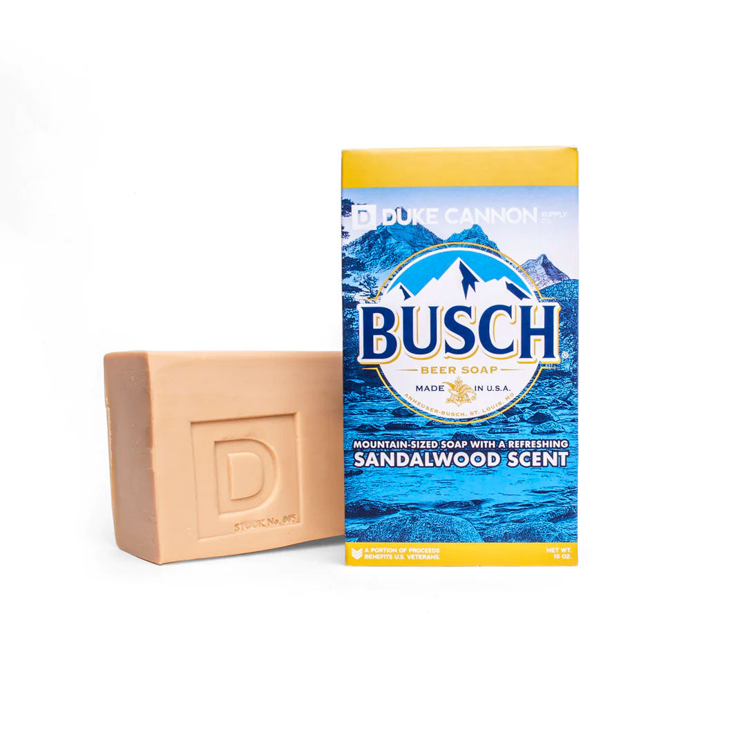 Duke Cannon Busch Beer Soap for Men