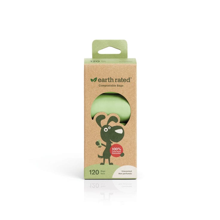 earth rated compostable poop bags - unscented