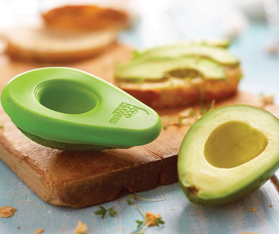 reusable silicone avocado savers (set of 2) - food huggers