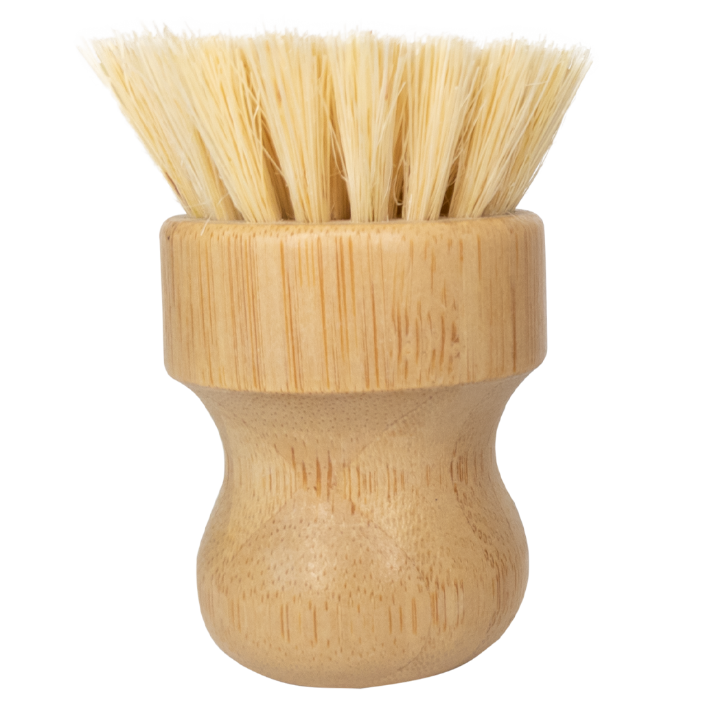 Sisal Mini Scrub Brush Bamboo Dish Scrubber - EcoFreax | Think Bigger.